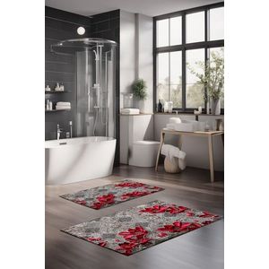 Set covorase de baie, Cartwright, CT-5225, Poliester, Multicolor imagine