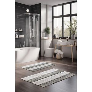 Set covorase de baie, Cartwright, CT-5232, Poliester, Multicolor imagine
