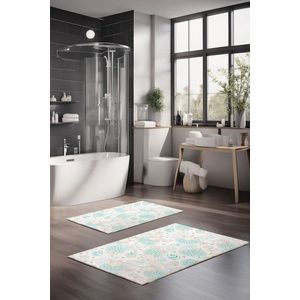 Set covorase de baie, Cartwright, CT-5237, Poliester, Multicolor imagine