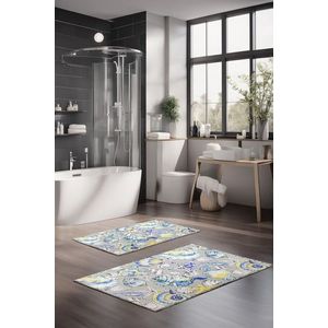 Set covorase de baie, Cartwright, CT-5240, Poliester, Multicolor imagine