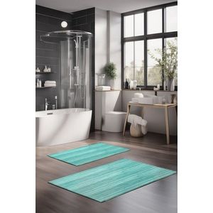 Set covorase de baie, Cartwright, CT-5249, Poliester, Multicolor imagine