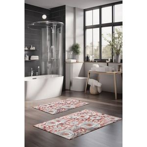 Set covorase de baie, Cartwright, CT-5253, Poliester, Multicolor imagine