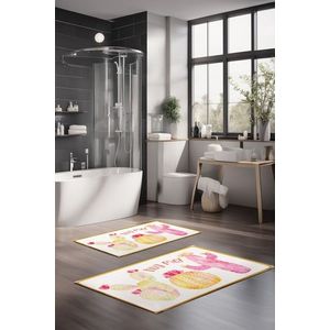 Set covorase de baie, Cartwright, CT-5280, Poliester, Multicolor imagine