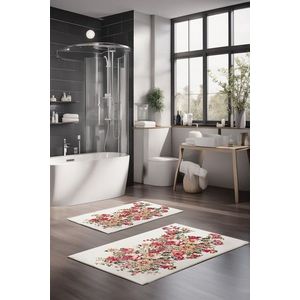 Set covorase de baie, Cartwright, CT-5299, Poliester, Multicolor imagine