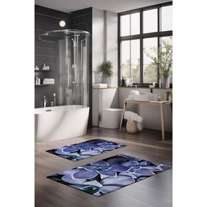 Set covorase de baie, Cartwright, CT-5300, Poliester, Multicolor imagine