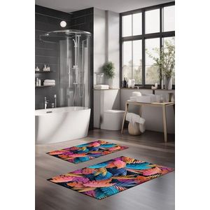 Set covorase de baie, Cartwright, CT-5307, Poliester, Multicolor imagine