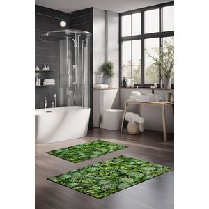 Set covorase de baie, Cartwright, CT-5309, Poliester, Multicolor imagine