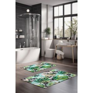 Set covorase de baie, Cartwright, CT-5314, Poliester, Multicolor imagine