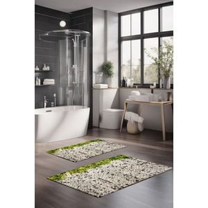 Set covorase de baie, Cartwright, CT-5315, Poliester, Multicolor imagine