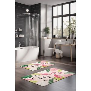 Set covorase de baie, Cartwright, CT-5318, Poliester, Multicolor imagine