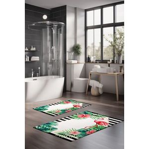 Set covorase de baie, Cartwright, CT-5319, Poliester, Multicolor imagine