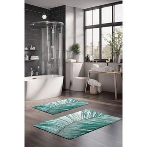 Set covorase de baie, Cartwright, CT-5320, Poliester, Multicolor imagine