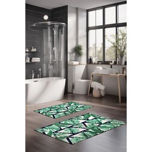 Set covorase de baie, Cartwright, CT-5322, Poliester, Multicolor imagine