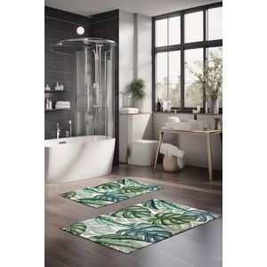 Set covorase de baie, Cartwright, CT-5327, Poliester, Multicolor imagine