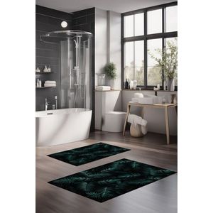 Set covorase de baie, Cartwright, CT-5335, Poliester, Multicolor imagine