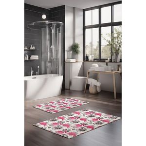 Set covorase de baie, Cartwright, CT-5336, Poliester, Multicolor imagine