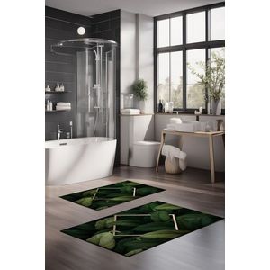 Set covorase de baie, Cartwright, CT-5338, Poliester, Multicolor imagine