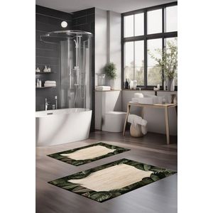 Set covorase de baie, Cartwright, CT-5339, Poliester, Multicolor imagine
