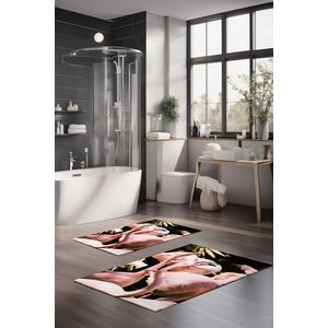 Set covorase de baie, Cartwright, CT-5340, Poliester, Multicolor imagine