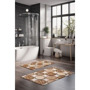 Set covorase de baie, Cartwright, CT-5350, Poliester, Multicolor imagine