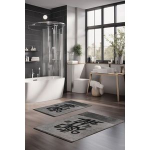 Set covorase de baie, Cartwright, CT-5355, Poliester, Multicolor imagine