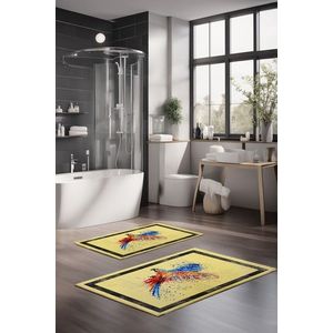 Set covorase de baie, Cartwright, CT-5364, Poliester, Multicolor imagine