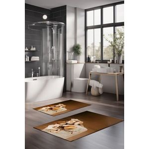 Set covorase de baie, Cartwright, CT-5368, Poliester, Multicolor imagine