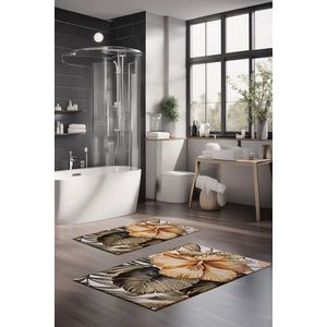Set covorase de baie, Cartwright, CT-5375, Poliester, Multicolor imagine