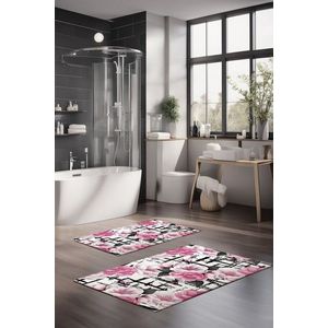 Set covorase de baie, Cartwright, CT-5377, Poliester, Multicolor imagine