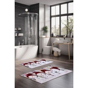 Set covorase de baie, Cartwright, CT-5379, Poliester, Multicolor imagine