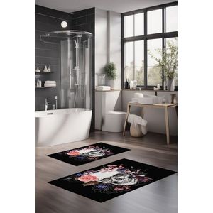 Set covorase de baie, Cartwright, CT-5380, Poliester, Multicolor imagine