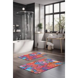 Set covorase de baie, Cartwright, CT-5390, Poliester, Multicolor imagine