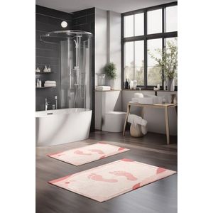 Set covorase de baie, Cartwright, CT-5392, Poliester, Multicolor imagine