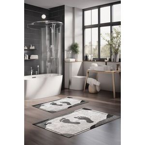 Set covorase de baie, Cartwright, CT-5393, Poliester, Multicolor imagine