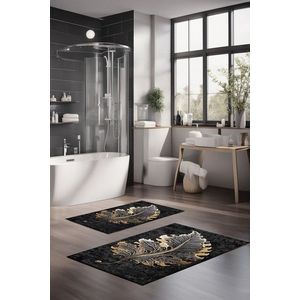 Set covorase de baie, Cartwright, CT-5403, Poliester, Multicolor imagine