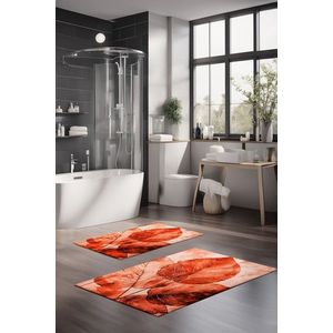 Set covorase de baie, Cartwright, CT-5409, Poliester, Multicolor imagine