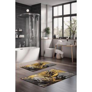 Set covorase de baie, Cartwright, CT-5422, Poliester, Multicolor imagine