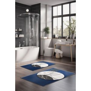 Set covorase de baie, Cartwright, CT-5428, Poliester, Multicolor imagine