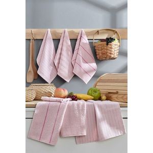 Set prosoape, Eponj Home, Sofya, Bumbac, Roz pudra imagine
