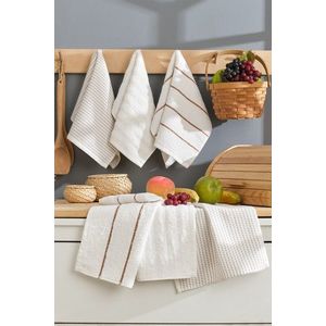 Set prosoape, Eponj Home, Sofya, Bumbac, Crem imagine