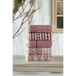 Set prosoape, Viaden, Maya, Bumbac, Rosu claret imagine