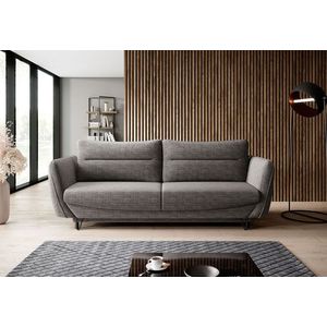 Canapea extensibila 4 locuri ELTAP, SO-SIL-130MAR, Silva, 236x95x90 cm, lemn/poliester, gri imagine