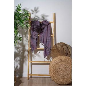 Prosop de plaja, PestemalLand, Otantik, Bumbac;Poliester, Liliac închis imagine