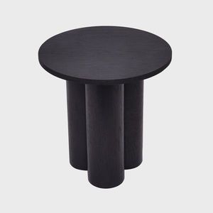 Masuta de cafea Lumbera, Homla, 40x45 cm, MDF, negru imagine