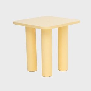 Masuta de cafea Druva, Homla, 40x40x40 cm, MDF, alb imagine