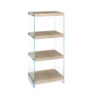 Biblioteca, Line Kenya, Bizzotto, 40x30x100.5 cm, MDF melaminat imagine