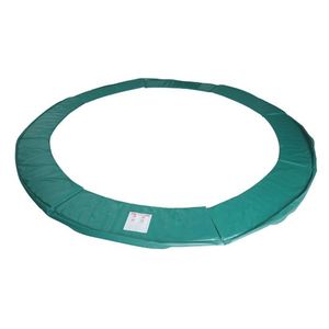 Homcom Copertura di protezione per trampolino elastico, Verde, Ø305cm imagine