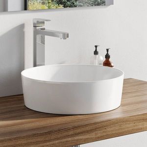 Lavoar tip bol Ravak Uni ceramic 40cm h12cm alb imagine