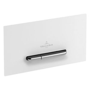 Clapeta Villeroy & Boch ViConnect 300S Matt White detalii crom imagine