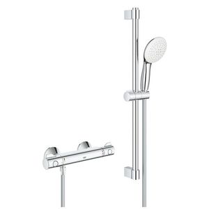 Baterie dus termostatata Grohe Grohtherm crom imagine